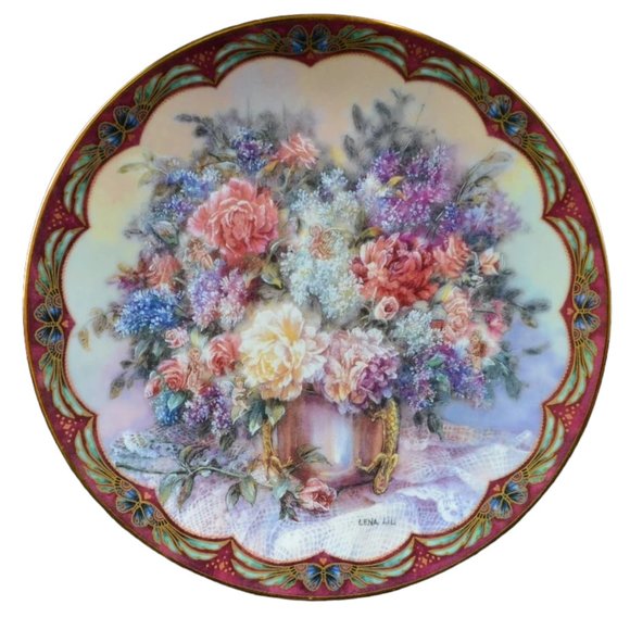 Magic Makers Lena Liu Other - Magic Makers Plate by Lena Liu #1 In Flower Fairies 22 karat gold Decoration